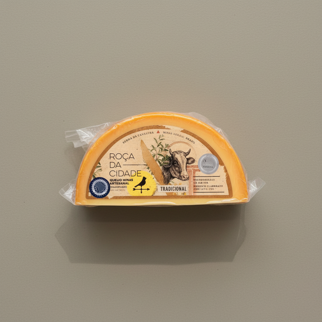 Queijo Canastra Roça da Cidade - Metade