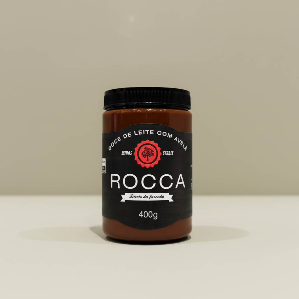 Doce de Leite com Avelã Rocca 400g