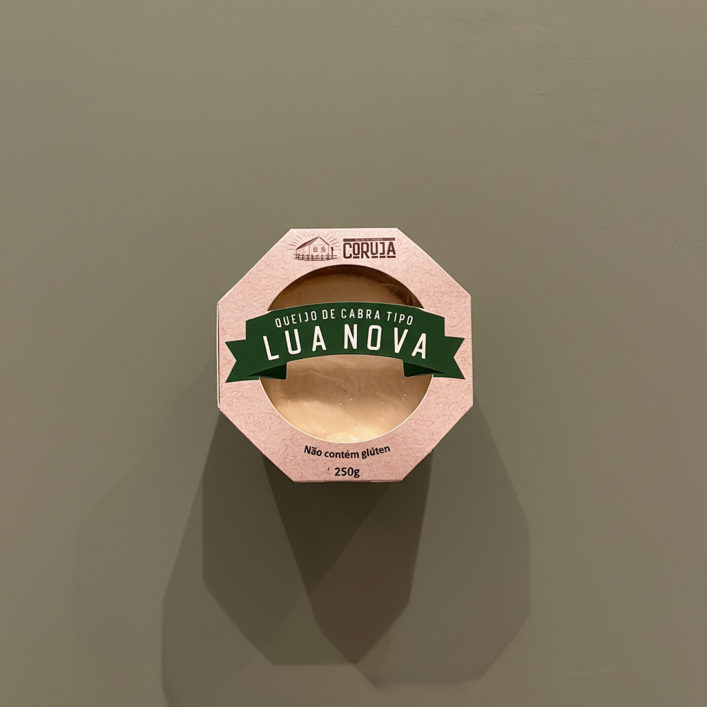 Queijo de Cabra Lua Nova Coruja 250g