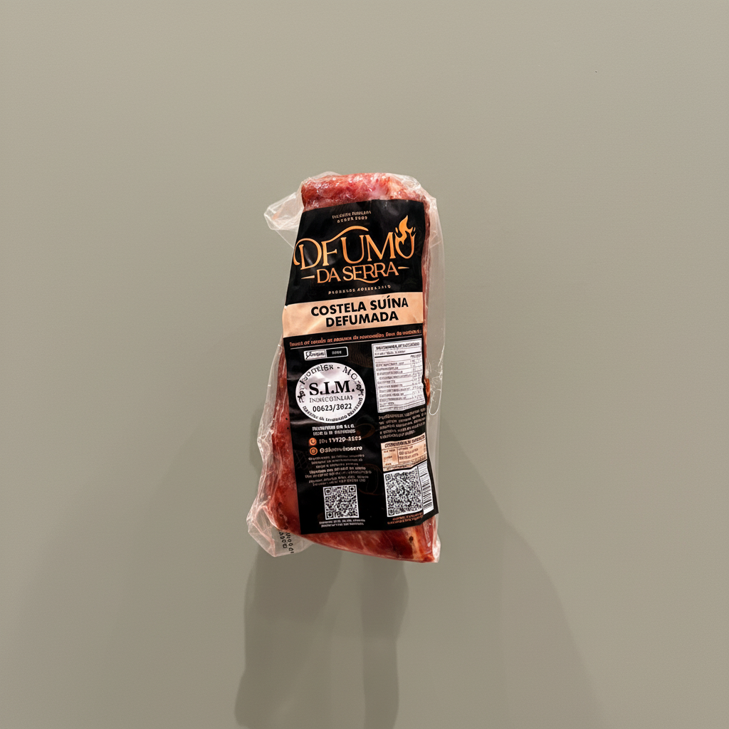 Costela Suína Defumada Defumo da Serra