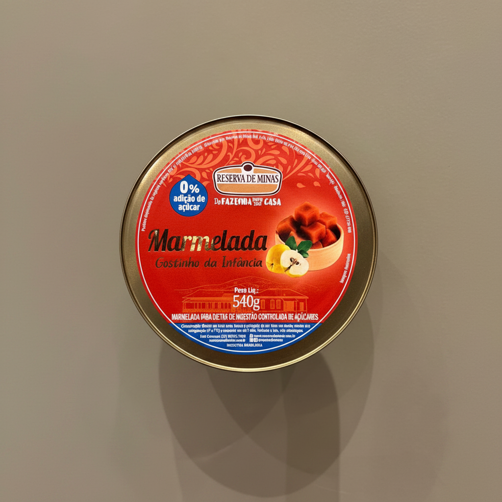 Marmelada Gostinho da Infância Reserva de Minas 540g