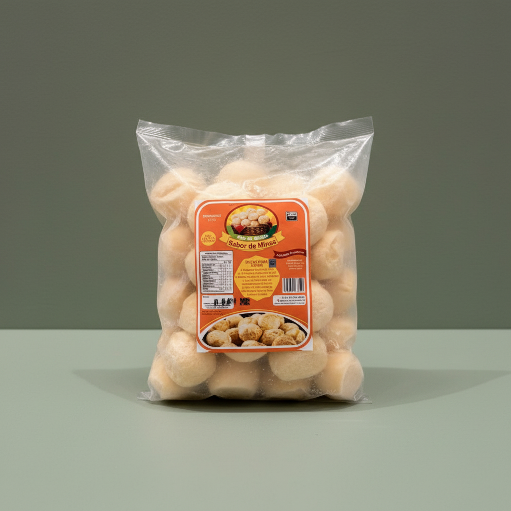 Pão de Queijo Sabor de Minas 1kg