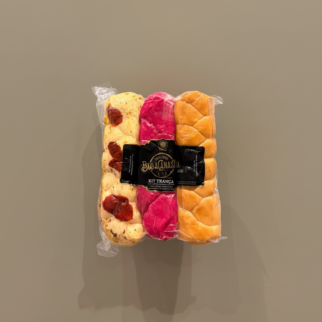 Kit Trança BubaCanastra 3 Sabores